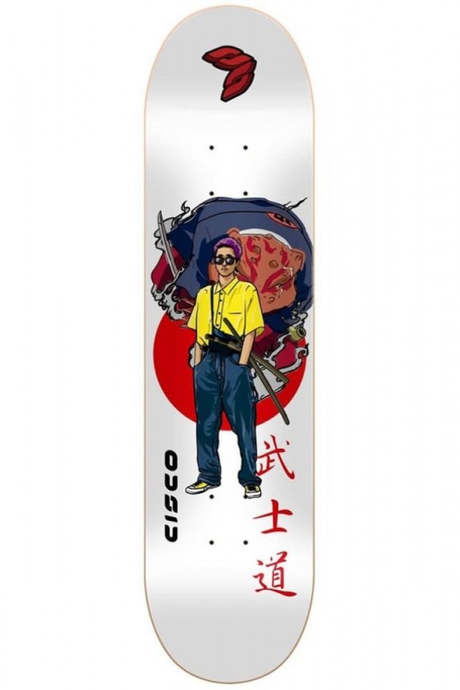 SHAPE marca CISCO PREMIUM FIBERGLASS STREET GANG GAMA_loja_de_skate_sucata_brazil_maua_moda_skatista_streetwear